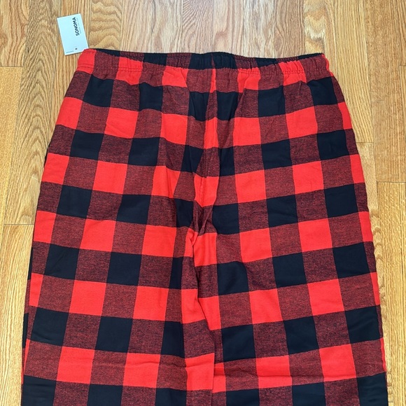 NWT Sonoma Men’s Red/Black The Flannel Sleep Pajamas Pant Sz L - Picture 7 of 8